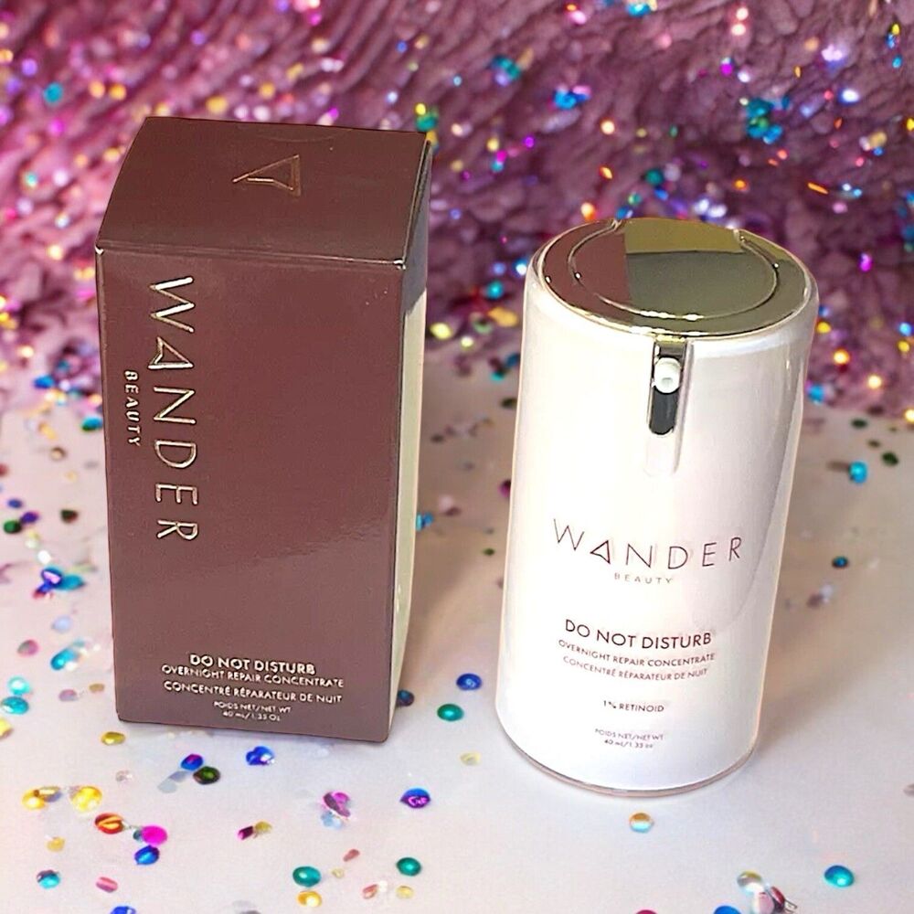 Wander Beauty Do Not Disturb Overnight Repair Concentrate 1.35 oz NIB